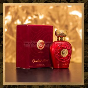 Луксозен aрабски парфюм Lattafa Perfumes  OPULENT RED 100 мл  Ванилия, бяло цвете, кехлибар,топла пикантна, тубероза, цитрус