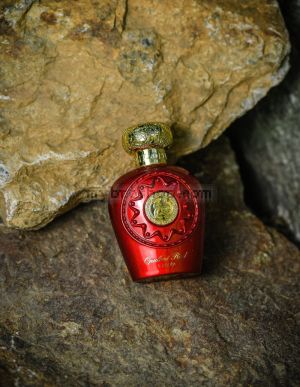 Луксозен aрабски парфюм Lattafa Perfumes  OPULENT RED 100 мл  Ванилия, бяло цвете, кехлибар,топла пикантна, тубероза, цитрус