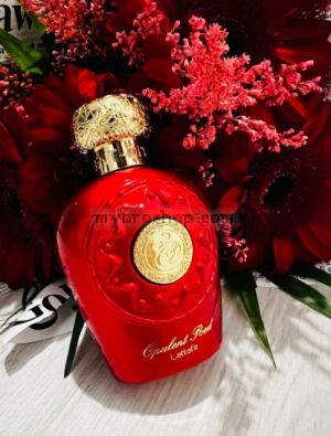 Луксозен aрабски парфюм Lattafa Perfumes  OPULENT RED 100 мл  Ванилия, бяло цвете, кехлибар,топла пикантна, тубероза, цитрус