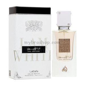 Луксозен арабски парфюм Ana Abiyedh от Lattafa 60ml  Kардамон, шафран, ванилия , уд, гваяково дърво