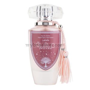 Луксозен арабски парфюм Mohra Silky Rose  от Lattafa 60ml  Мандарина Къпина Портокалов цвят Сушени плодове