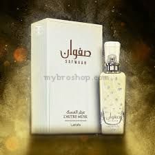 Луксозен aрабски парфюм  Safwaan L'autre Musk Lattafa Perfumes 100 мл кехлибар, бял мускус, кокос, ирис, стругар, ванилия