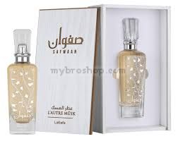 Луксозен aрабски парфюм  Safwaan L'autre Musk Lattafa Perfumes 100 мл кехлибар, бял мускус, кокос, ирис, стругар, ванилия