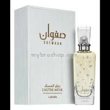 Луксозен aрабски парфюм  Safwaan L'autre Musk Lattafa Perfumes 100 мл кехлибар, бял мускус, кокос, ирис, стругар, ванилия