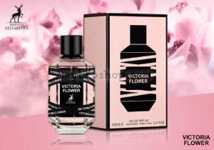 Луксозен aрабски парфюм Victoria Flower  на Maison Alhambra 100 мл Жасмин; Манго; орхидея; Роза; портокалов цвят