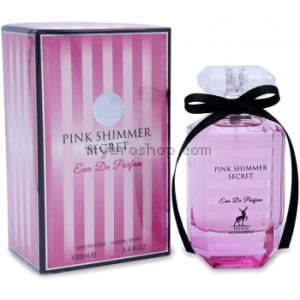 Луксозен aрабски парфюм  PINK SHIMMER SECRET 100ML на Maison Alhambra 100 мл  жасмин, момина сълза, орхидея, божур, червени горски плодове