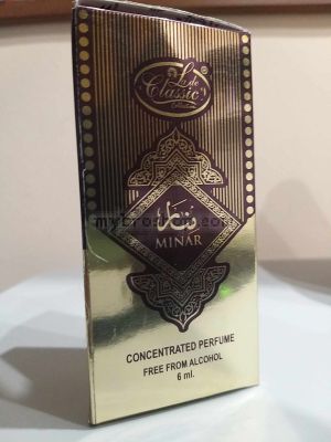 Арабско парфюмно масло от La De Classic  MINAR 6 ml фрезия, божури,роза,бял мускус с праскова, мед, кедър