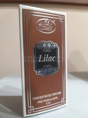 Арабско парфюмно масло LILAC от La De Classic  6 ml  Люляк, градински чай, кедър, пикантни нотки, сандалово дърво, аква нотки