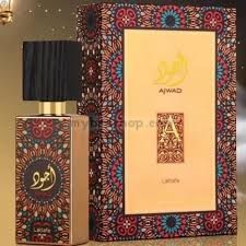 Луксозен арабски парфюм AJWAD от Lattafa 60ml Кедър, сандалово дърво, кехлибар, мускус, ванилия