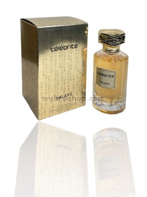 ДУБАЙСКИ  парфюм  Célébrité  от GALAXY 100 ml цветя  , топли цветя  , манго, жасмин, тамян