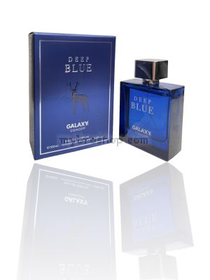 ДУБАЙСКИ  парфюм DEEP BLUE от GALAXY 100 ml  босилек, градински чай и здравец