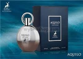 Луксозен aрабски парфюм Aquilo Pour Homme на Maison Alhambra 100ML   Листа на портокалово дърво, Мандарина, Портокал