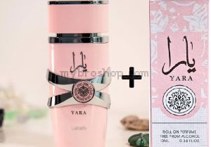 ПРОМО СЕТ Луксозен дубайски парфюм + масло YARA 100ml  + 10 ml - Mандарина, орхидея,  ванилия, сандалово дърво, мускус