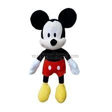Плюшена играчка  от известния анимационен филм МИКИ МАУС  - Mickey Mouse изработена от мек плюш височина 50 см 