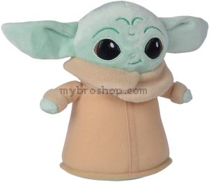 Плюшена играчка   Simba Toys The Mandalorian - Baby Yoda Бебе Йода  изработена от мек плюш височина 28 см 