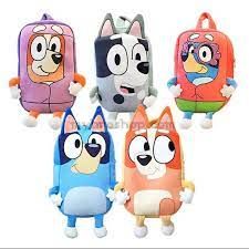 3D Плюшени ранички Блуи и Bluey  - подходяща за ясла или детска градина
