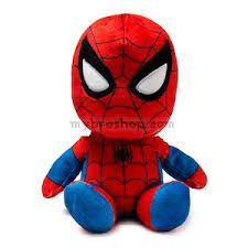 Плюшена играчка - ключодържател Спайдър мен Spider man изработена от мек плюш височина 15 см 