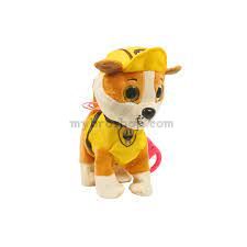 Интерактивна играчка - ходещо и пеещо кученце с повод  - PAW PATROL / ПЕС ПАТРУЛ  - Ръбъл