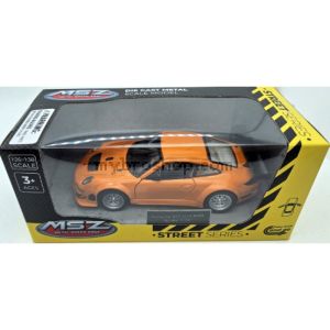 Метална кола  Porsche 911 GT3 RSR  засилване с издърпване назад отваряеми врати 