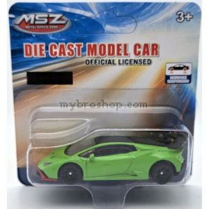 Метална кола  Lamborghini STO  с амортисьори