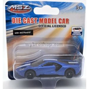 Метална кола 2017 Ford GT с амортисьори