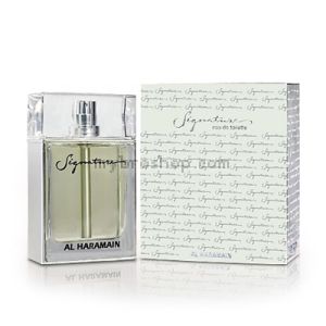ДУБАЙСКИ  парфюм SIGNATURE от AL HARAMAIN 100 ml Грейпфрут, Дървесина, Жасмин, Кедър, Момина сълза