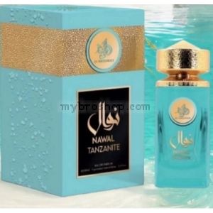 ДУБАЙСКИ парфюм NAWAL TANZANITE от AL WATANIAH  100мл кехлибар, сандалово дърво, мускус