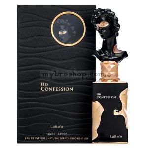 ДУБАЙСКИ парфюм HIS Confession от LATTAFA 100мл ванилия, зърна тонка, пачули, кедрово дърво, тамян и кехлибар
