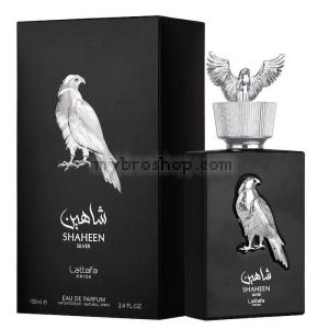 ДУБАЙСКИ парфюм SHAHEEN SILVER от LATTAFA 100мл Амбър, Дъбов мъх, Мускус