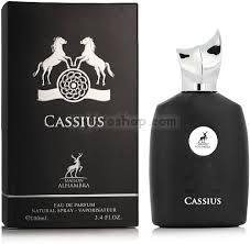 ДУБАЙСКИ парфюм CASSIUS от MAISON ALHAMBRA 100ml естествено агарово дърво, пачули, ветивер, мускус, кожа