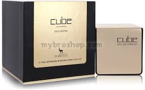ДУБАЙСКИ парфюм CUBE GOLD от Le Gazelle 100ml Ветивер, Сандалово дърво