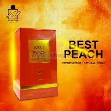 ДУБАЙСКИ парфюм Best Peach от MILESTONE 100ml ванилия, листа пачули, боб тонка, сандалово дърво, бензоин