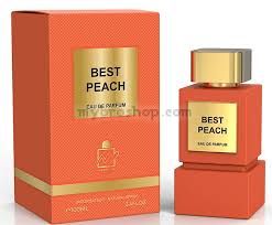 ДУБАЙСКИ парфюм Best Peach от MILESTONE 100ml ванилия, листа пачули, боб тонка, сандалово дърво, бензоин