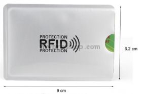 Протектор за защита на банкови карти от кражба на данни Блокиране и защита от всички RFID скенери и четци