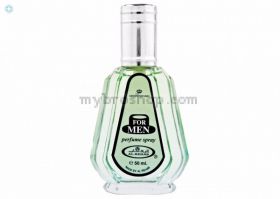 Дълготраен арабски парфюм For Men 50ml от Al Rehab Канела , джиндифил, подправки и мускус 0% алкохол