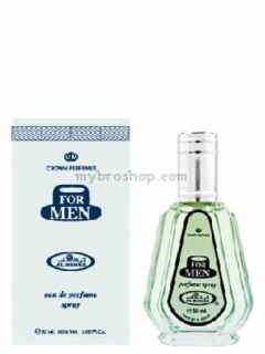 Висококачествен и дълготраен Арабски Парфюм За мъже For Men 50ml by Al Rehab свеж и романтичен мъжки аромат 0% алкохол