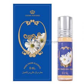 Дълготрайно арабско олио - масло Al Rehab 6мл Aroosah сладка миризма  комбинация от цветя и дърво
