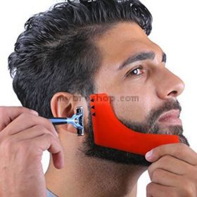 Иновативен гребен-шаблон за оформяне на брада мустаци и бакенбарди