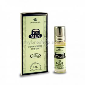 Дълготрайно арабско олио - масло Al Rehab 6мл FOR MEN свеж и романтичен мъжки аромат 0% алкохол