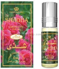 Арабски парфюмно масло - олио от Al Rehab Shadha 6ml Аромат на рози и жасмин 0% алкохол