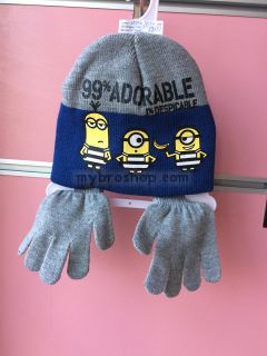 Комплект шапка + ръкавици