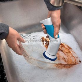 Водоустойчива електрическа четка за миене на съдове