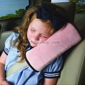 Мека възглавничка за колан в колата при сън на вашите цечица