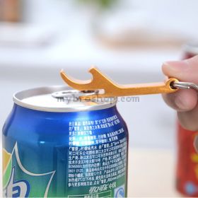 Ръчен джобен алуминиев ключодържател с отварачка за консерви , бутилки и др в 6 цвята