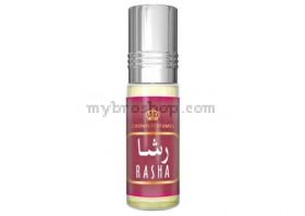 Дълготрайно арабско олио - масло Al Rehab  Rasha 6 ml  Аромат на  ванилия , жасмин и рози 0% алкохол