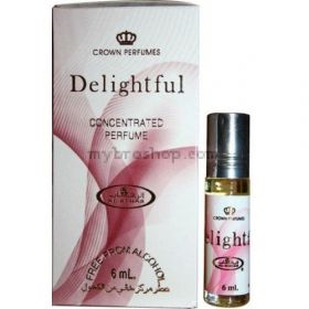 Арабско олио парфюмно масло Al Rehab DELIGHTFUL 6ml Тринадесет екзотични флорални аромати 0% алкохол