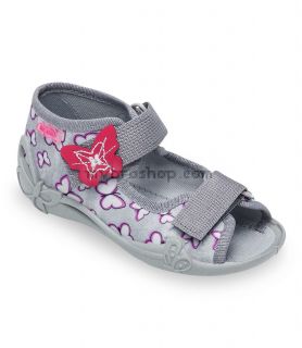 BEFADO Летни дишащи сандали с лепка за момиче 242P090 Бефадо