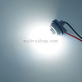 Комплект LED Диодни Крушки  с една светлина 1156 BA15S 2W + 6000K 12V 24V