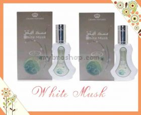 Дълготрайно арабско олио - масло Al Rehab  WHITE MUSK 6ml Страхотно съчетание от цветя и мускус 0% алкохол