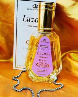 Ориенталски aрабски парфюм от Al Rehab LUZANE 50ml Нотки аромат на  роза и лимонена трева 0% алкохол